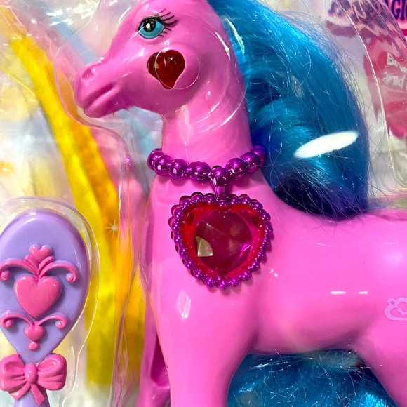 MAGIC TOUCH PONY VINTAGE 90s MAGIC HEART PONY MARIAH HEARTS LIGHT UP & BLINK - Picture 4 of 16